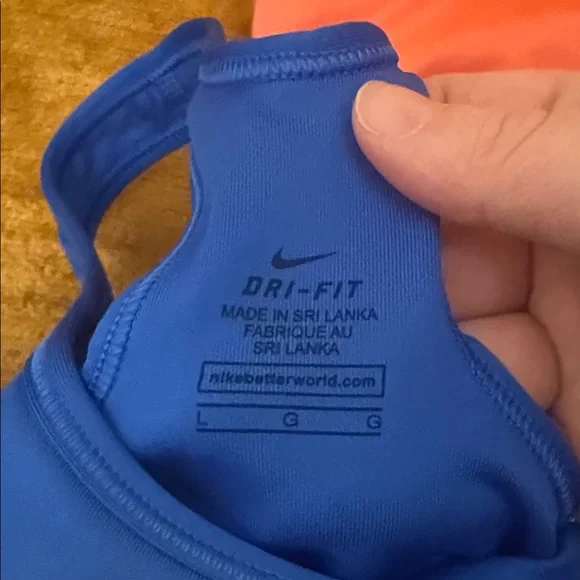Nike Women's Sports Bras - Blue, Pink, Gray, Green- Size Large - Picture 5 of 9